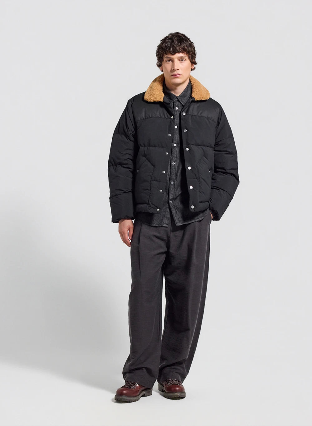 doudoune-hiver-unisexe-pyrenex-fiery-noire-col-sherpa-10-c image 2