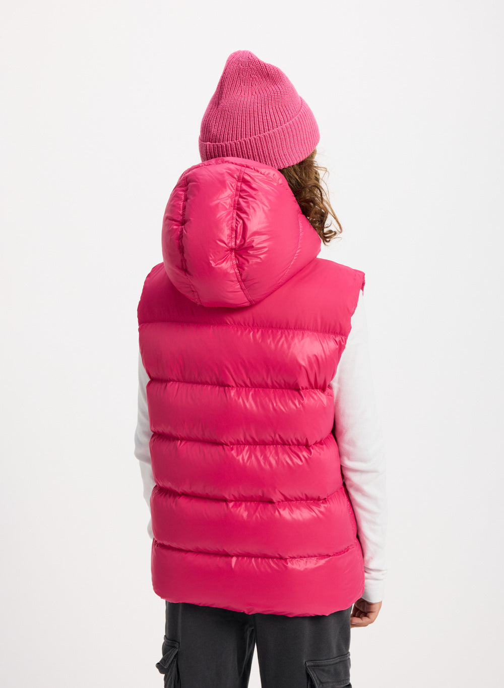 pyrenex-john-doudoune-sans-manches-enfant-fuchsia image 7