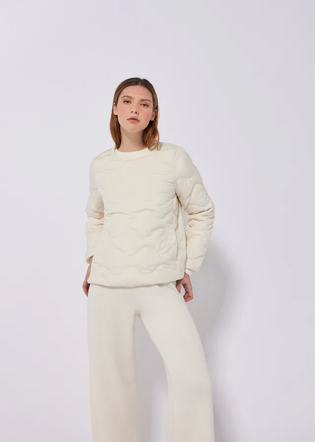 pyrenex-frida-sweat-matelass-milk-duvet image 1