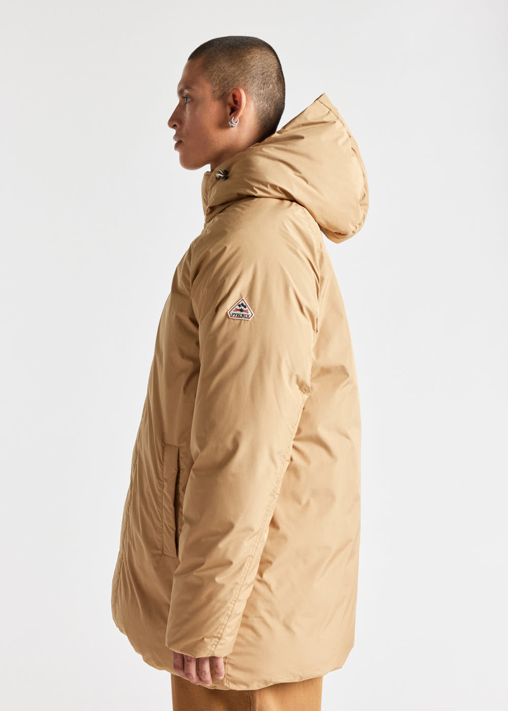 pyrenex-spark-parka-homme-iced-coffee image 3