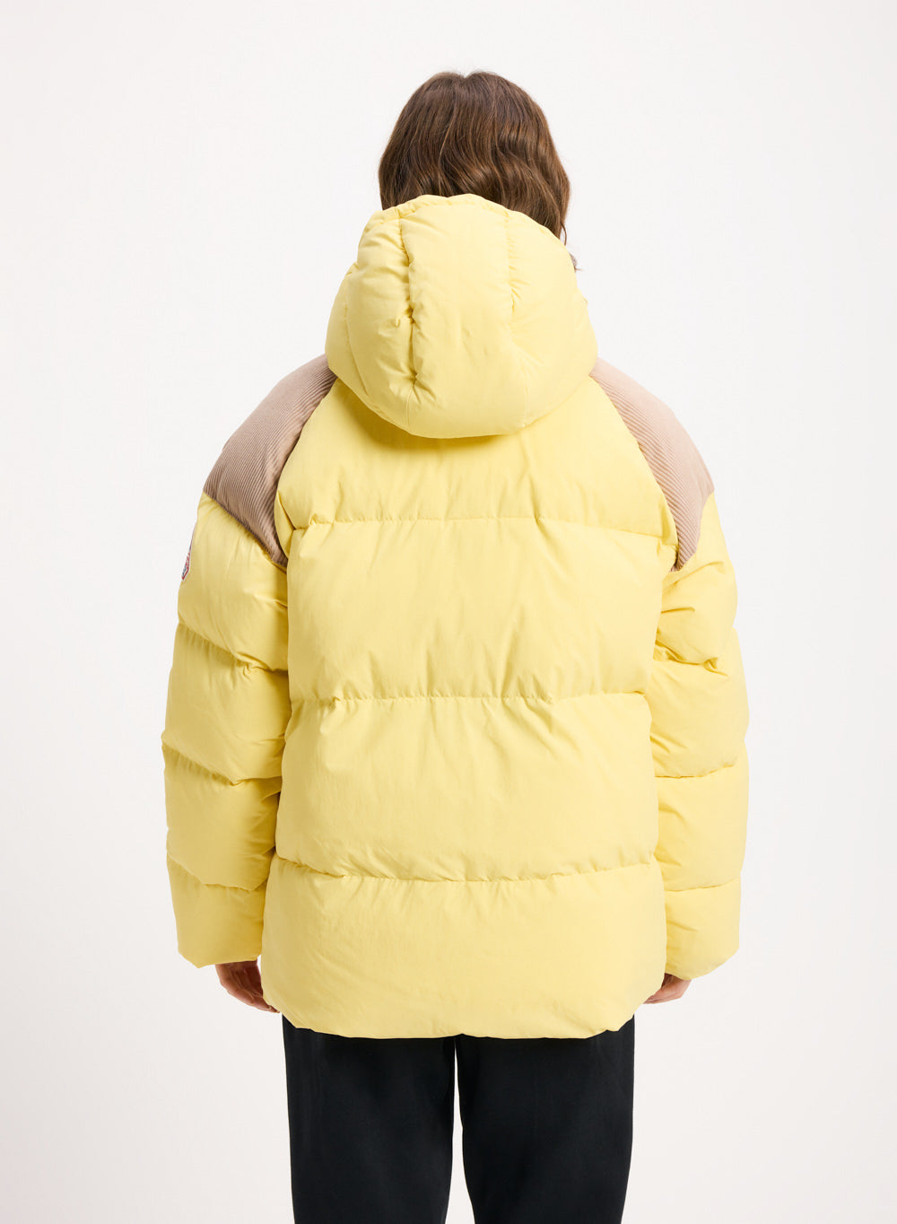 pyrenex-retro-sten-doudoune-unisexe-jaune-pastel image 8