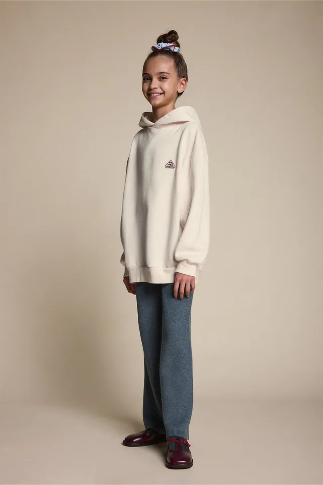 pyrenex-arcol-sweat-capuche-enfant-coton-bio-cr-me image 1