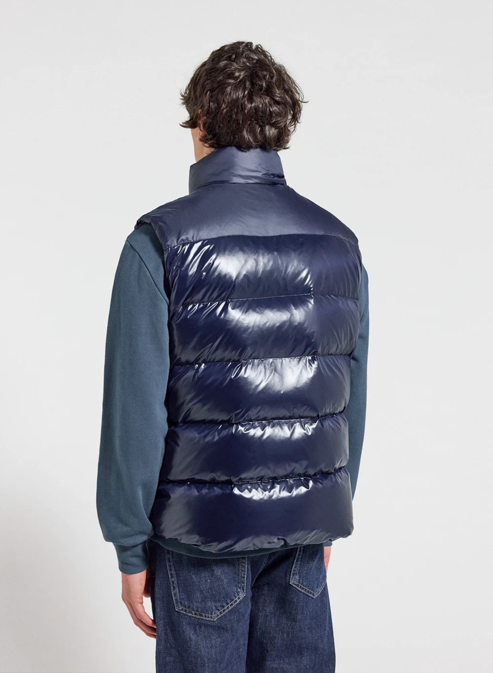 pyrenex-john-doudoune-sans-manche-unisexe-bleu-marine image 5