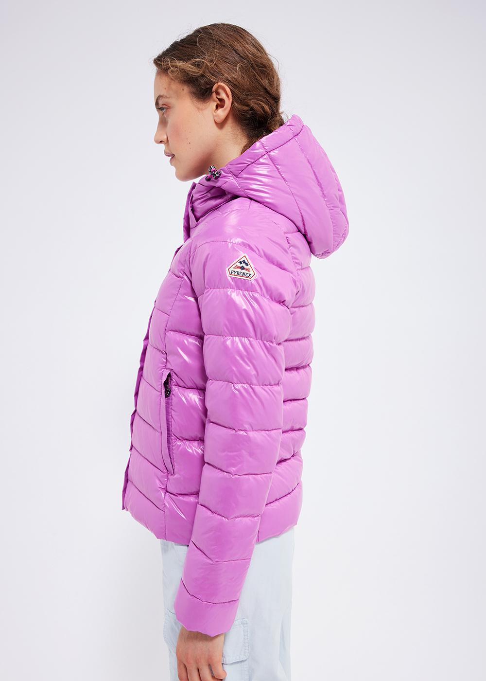pyrenex-spoutnic-doudoune-brillante-femme-fuchsia image 4