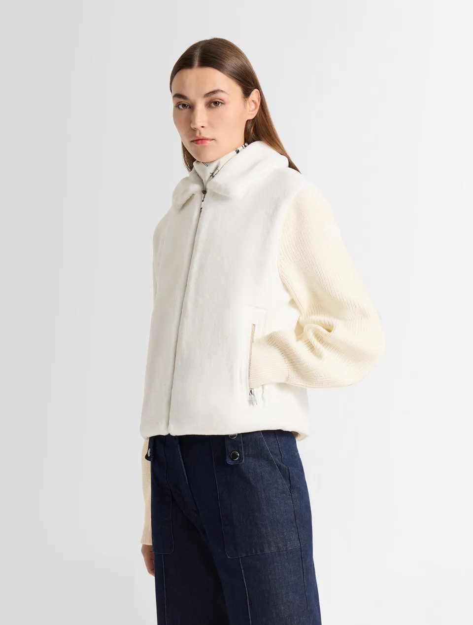 fusalp-veste-paige-veste-fausse-fourrure-et-laine-c-tel-e image 1
