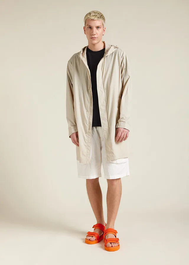 pyrenex-torrent-coupe-vent-long-capuche-unisexe-oyster-gray image 1