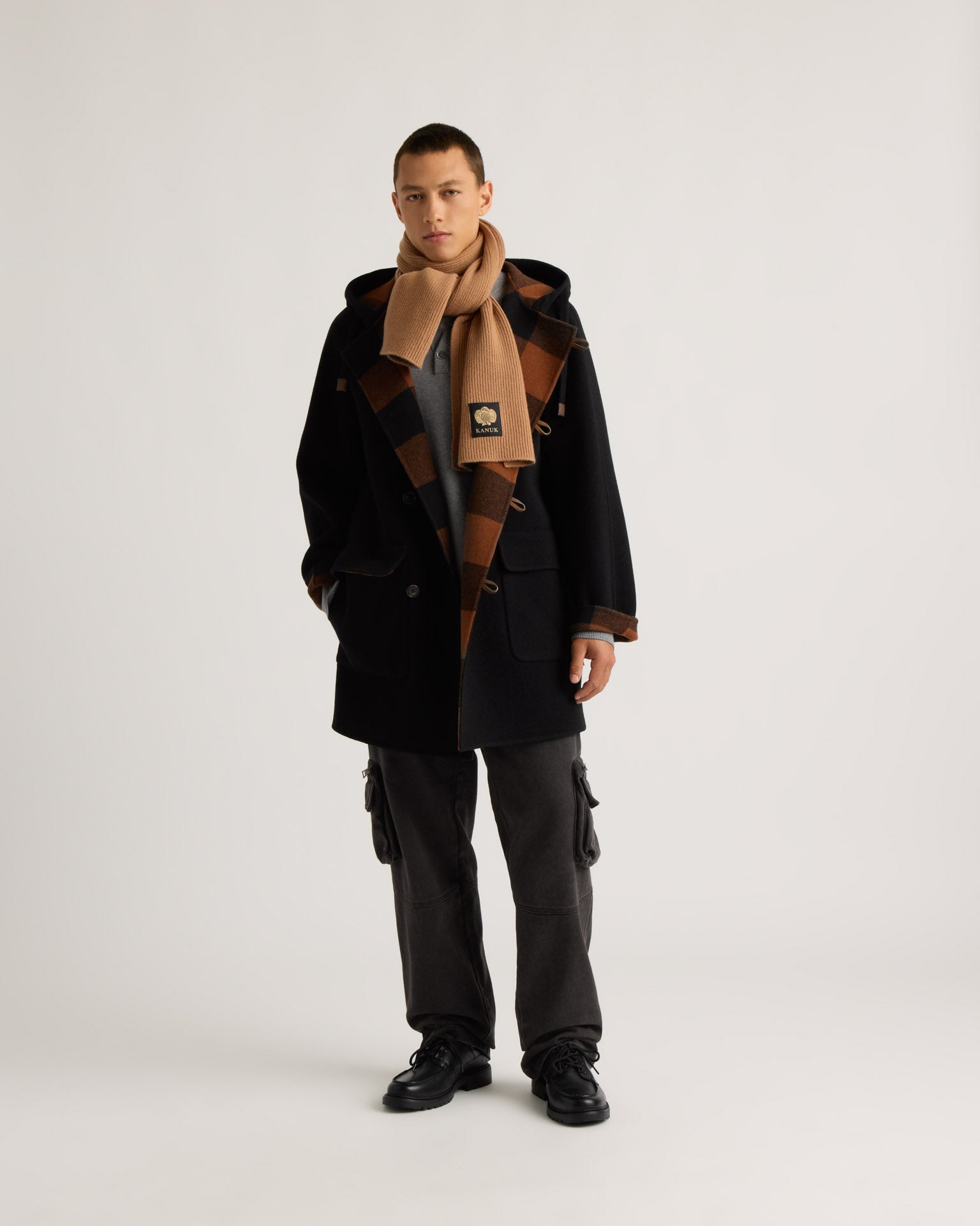 kanuk-brigham-duffle-coat-en-laine-homme image 1