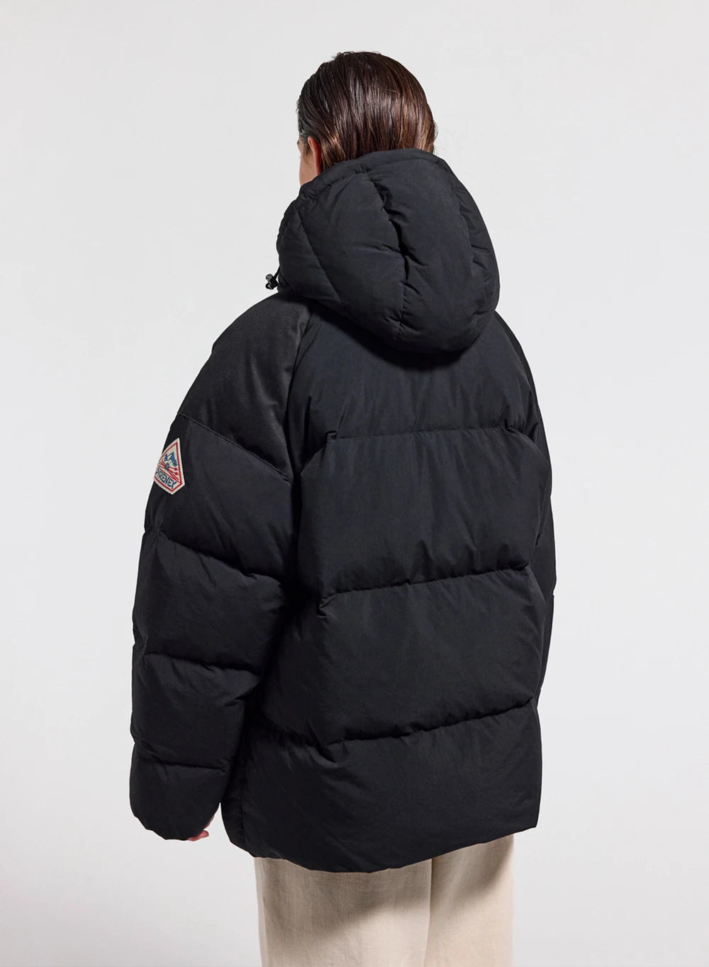 pyrenex-retro-sten-doudoune-unisexe-noire-duvet image 6