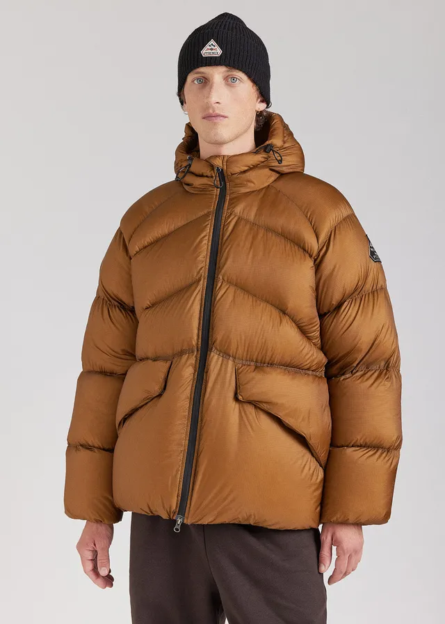 pyrenex-stellar-doudoune-technique-capuche-homme-bronze image 1