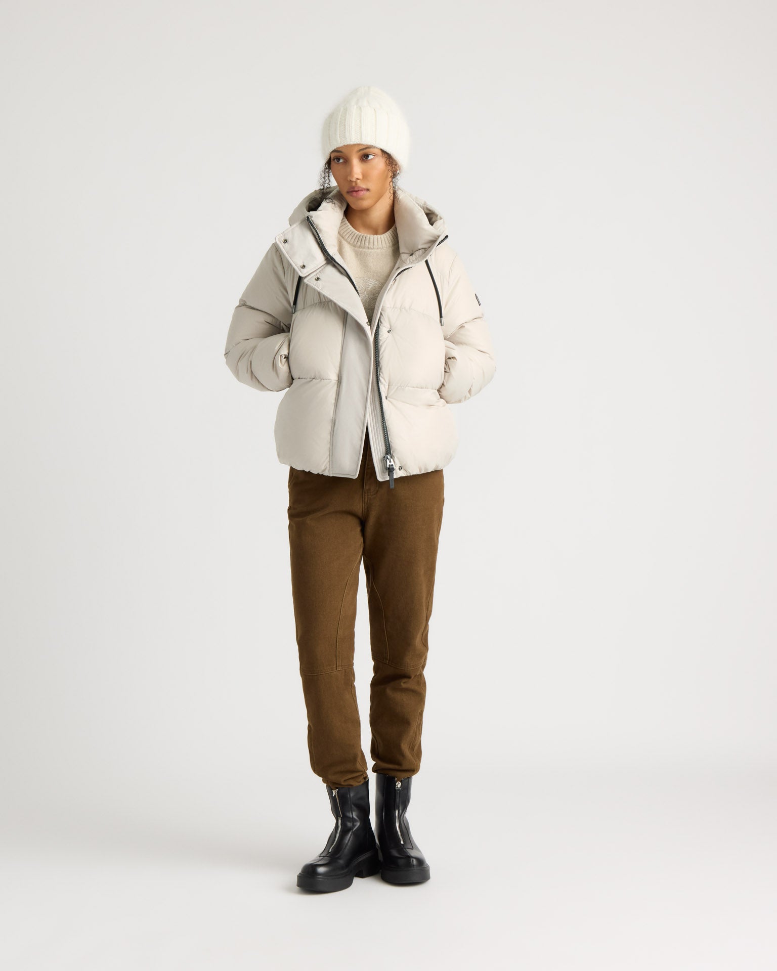 kanuk-zotique-manteau-court-matelass-en-duvet-femme-3 image 1