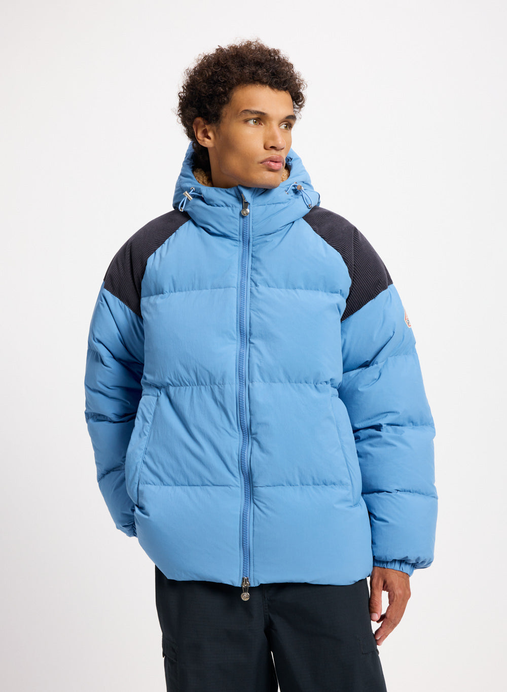 pyrenex-retro-sten-doudoune-unisexe-bleu-ciel-en-duvet-naturel image 1