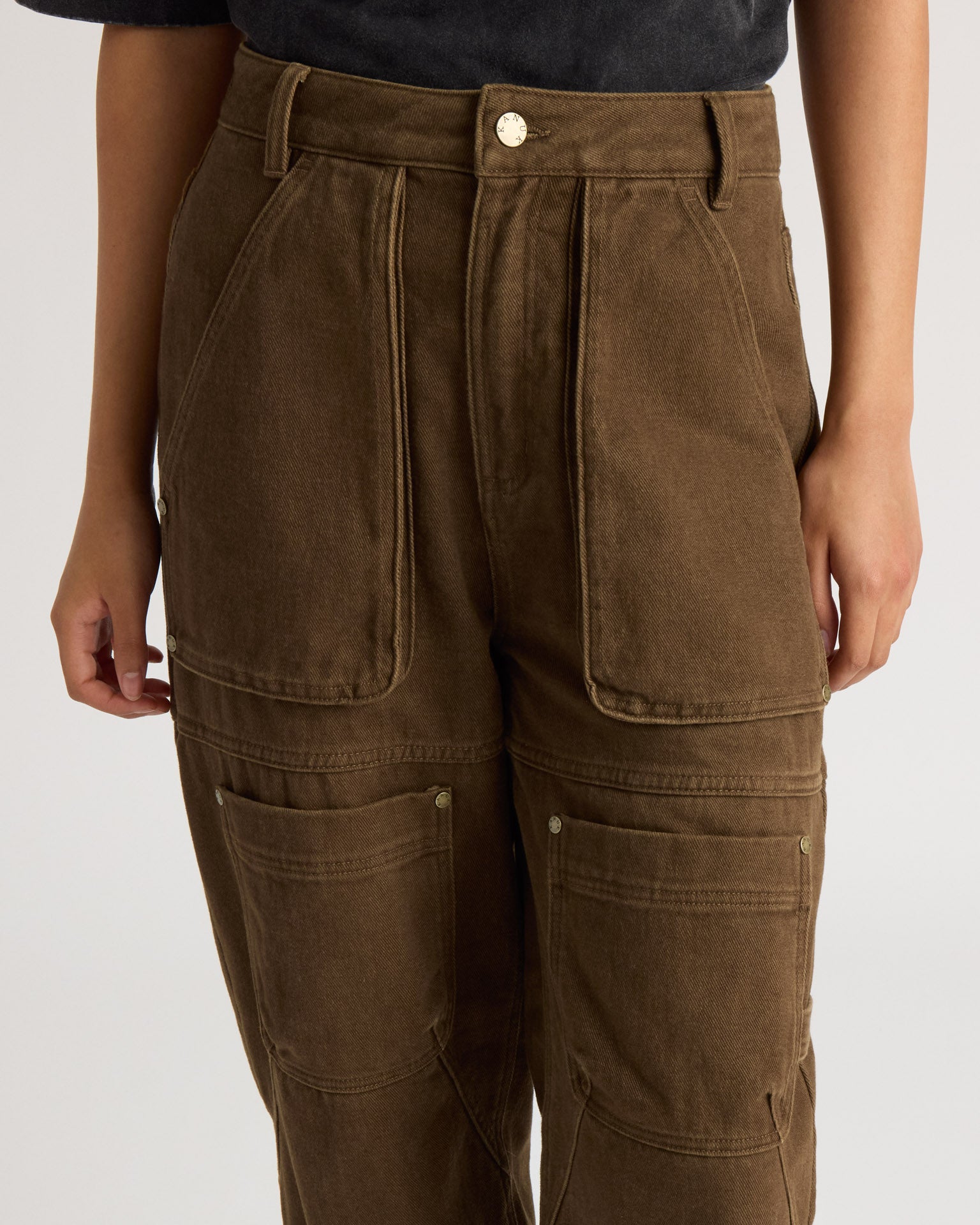 kanuk-kiamika-pantalon-cargo-en-serg-jambe-ballon-femme-2 image 5