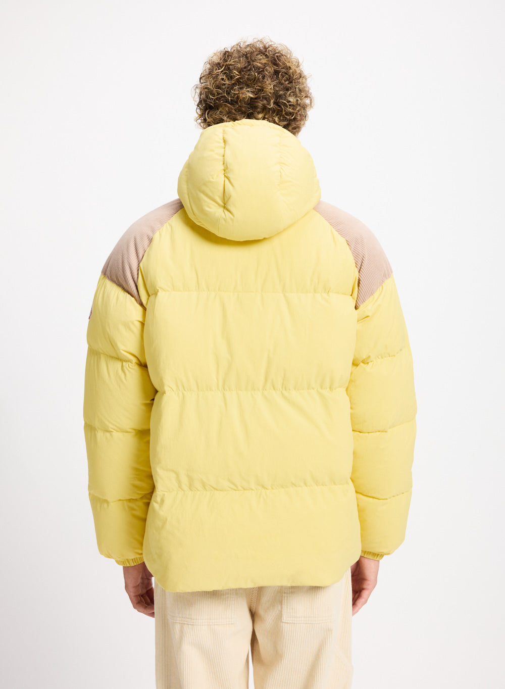 pyrenex-retro-sten-doudoune-unisexe-jaune-pastel image 7