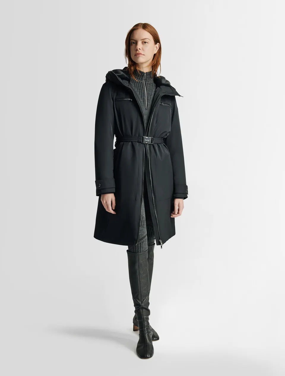 fusalp-parka-sha-s-mi-longue-duvet-femme-capuche-fourrure image 1