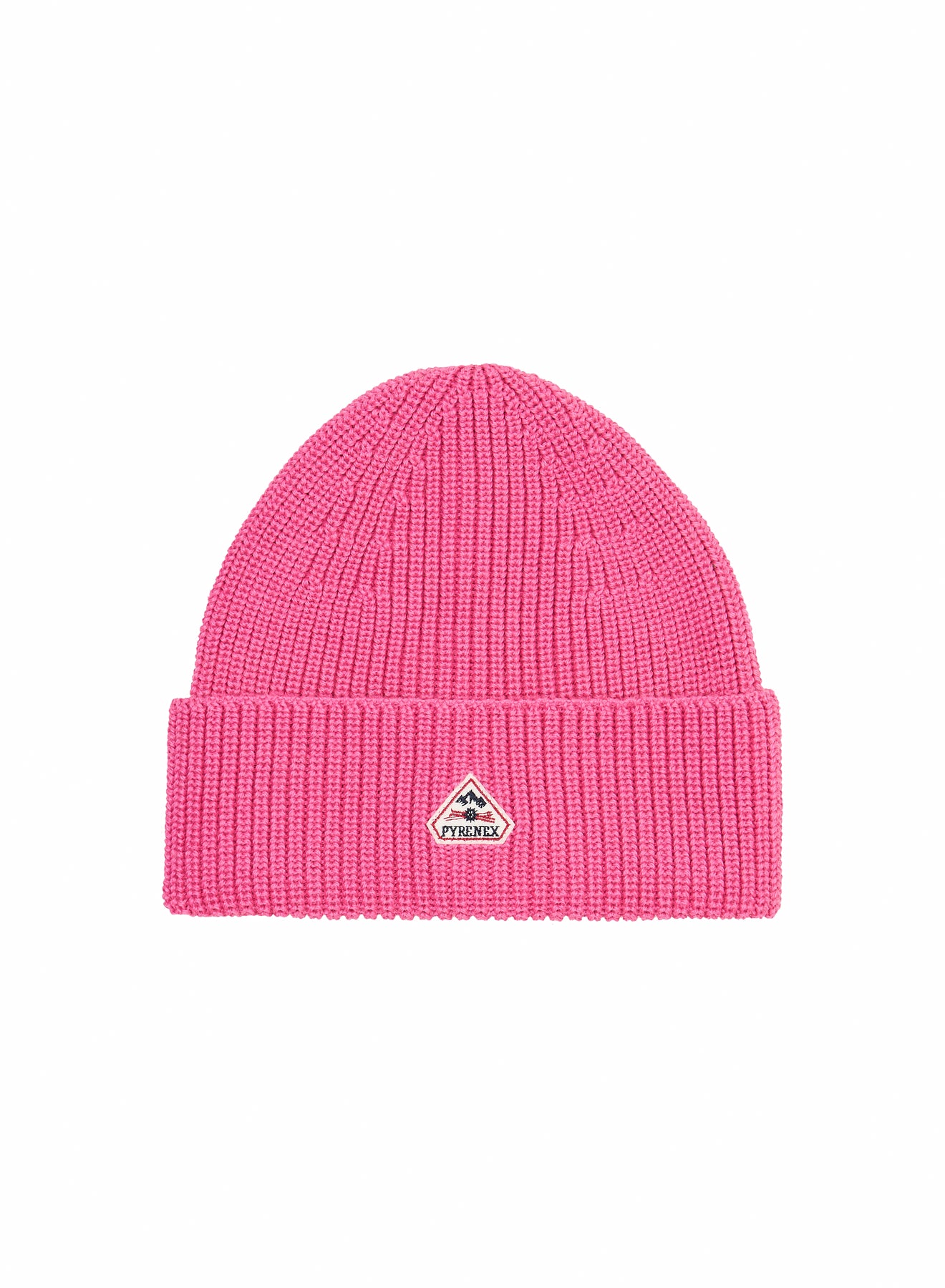bonnet-enfant-unisexe-en-laine-pyrenex-roki-fuchsia image 3