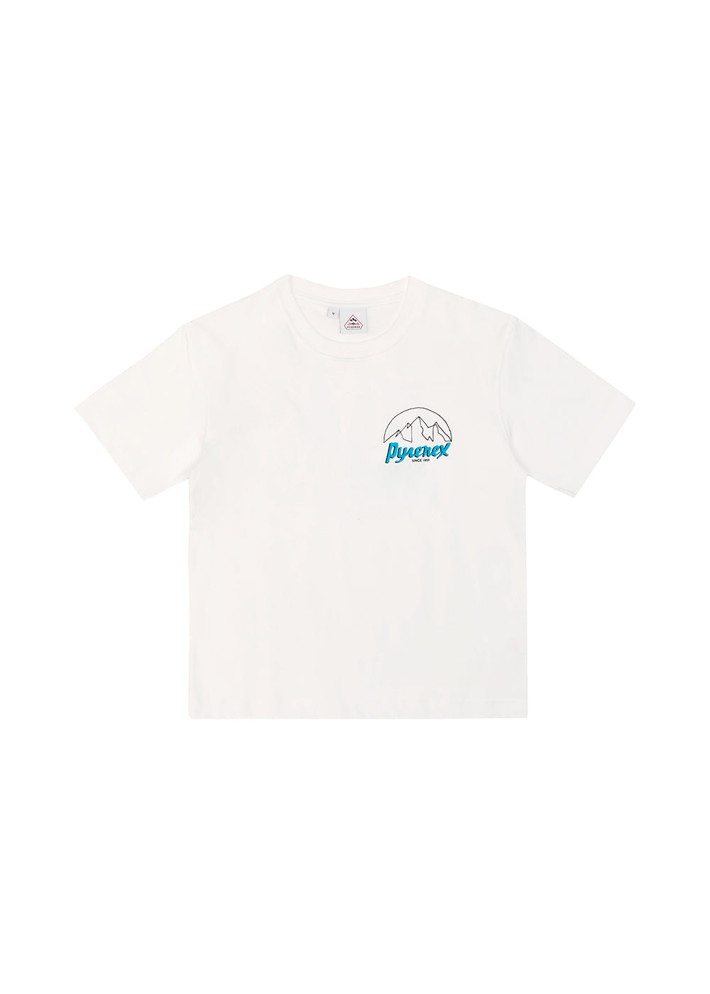 pyrenex-hill-t-shirt-unisexe-en-coton-biologique-blanc image 5