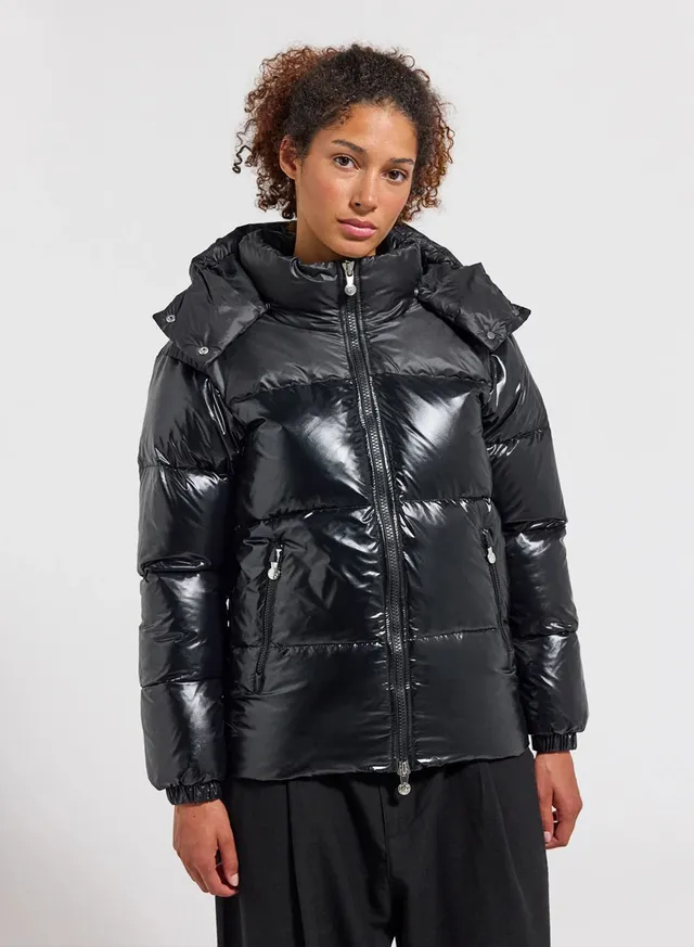 pyrenex-lively-doudoune-brillante-femme-noire image 1