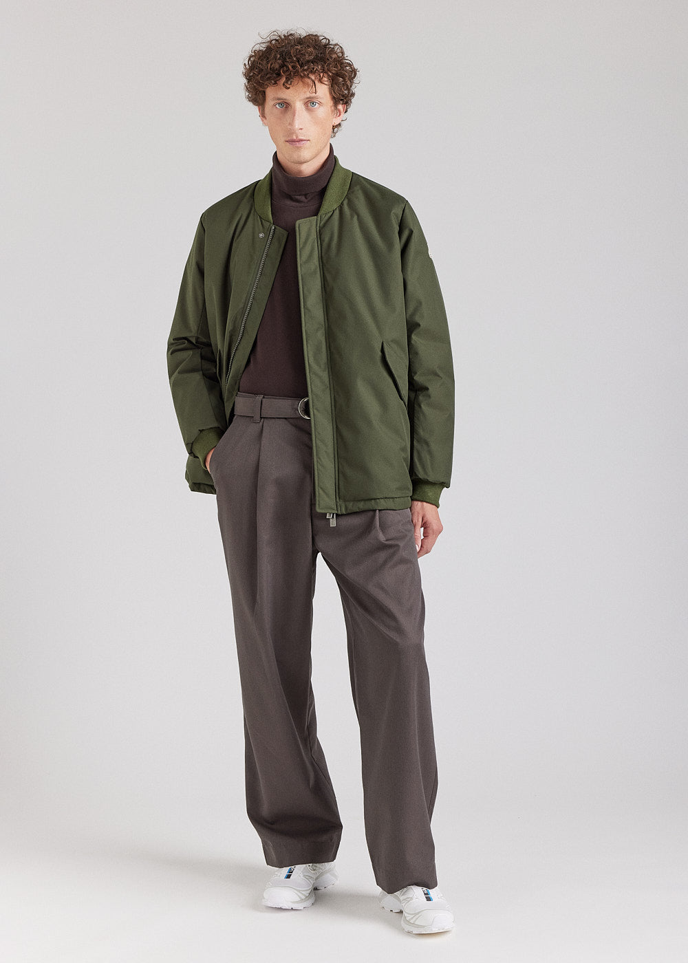 pyrenex-soulom-blouson-en-duvet-deep-khaki image 2
