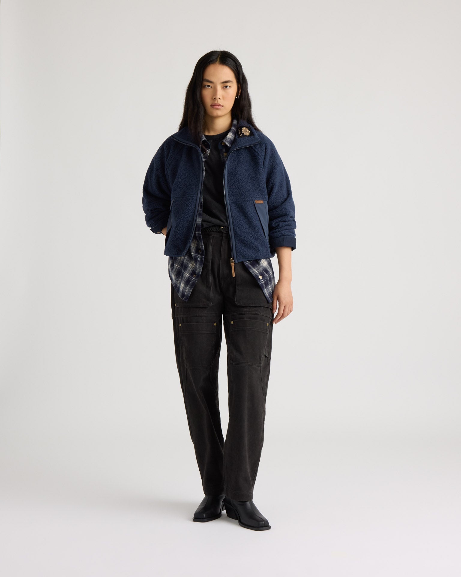 kanuk-b-cassine-chandail-en-molleton-sherpa-zipp image 3
