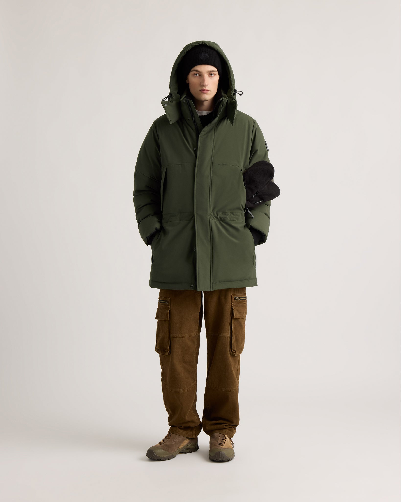 kanuk-patrouilleur-parka-col-montant-capuche-homme image 1