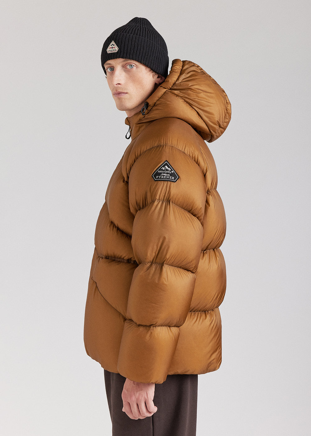 pyrenex-stellar-doudoune-technique-capuche-homme-bronze image 3