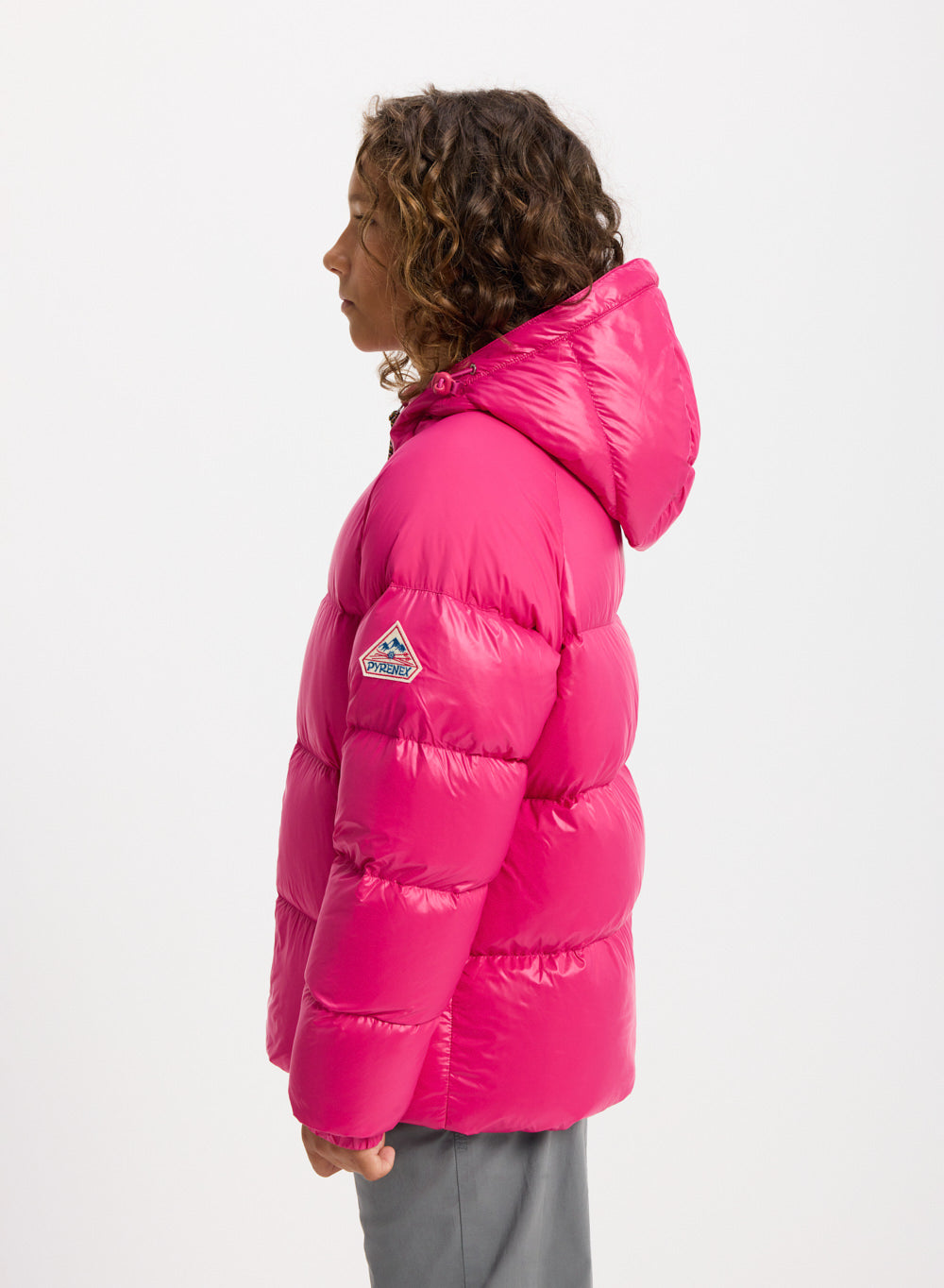 pyrenex-sten-doudoune-capuche-enfant-fuchsia-unisexe image 5