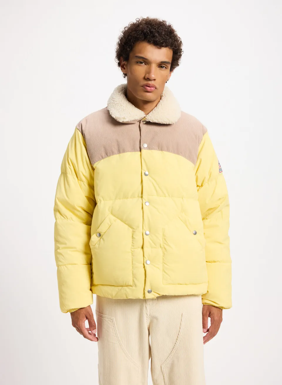 pyrenex-fiery-doudoune-hiver-unisexe-jaune-aviateur image 1