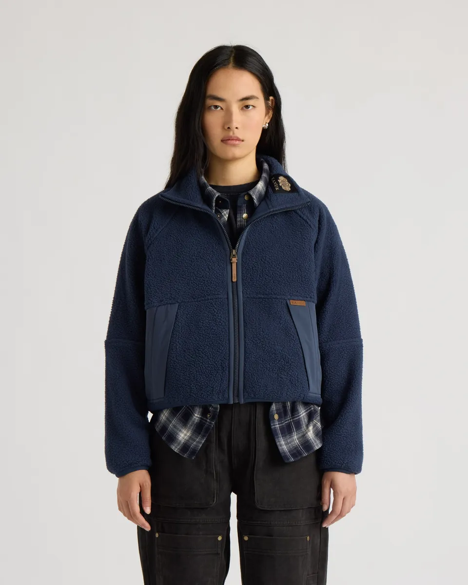 kanuk-b-cassine-chandail-en-molleton-sherpa-zipp image 1