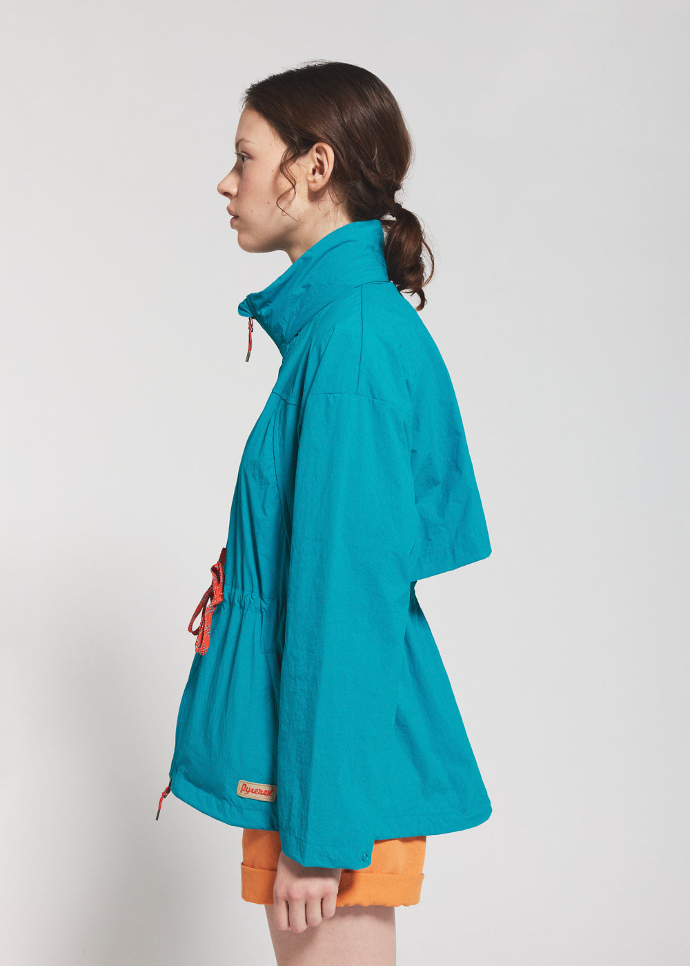pyrenex-climb-coupe-vent-court-femme-turquoise image 3
