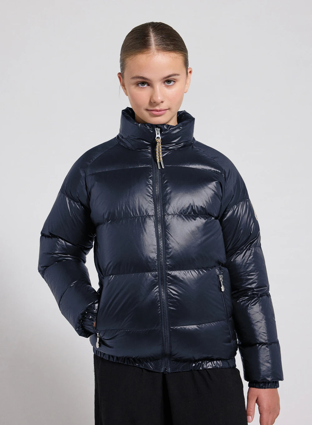 pyrenex-vintage-mythic-doudoune-enfant-bleu-marine-8-16-ans image 2