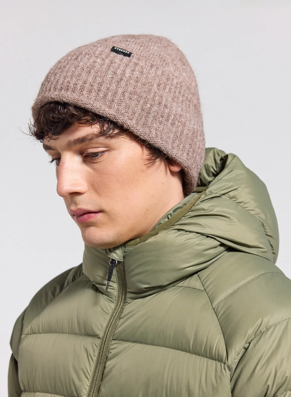 pyrenex-soazig-bonnet-en-laine-beige image 2