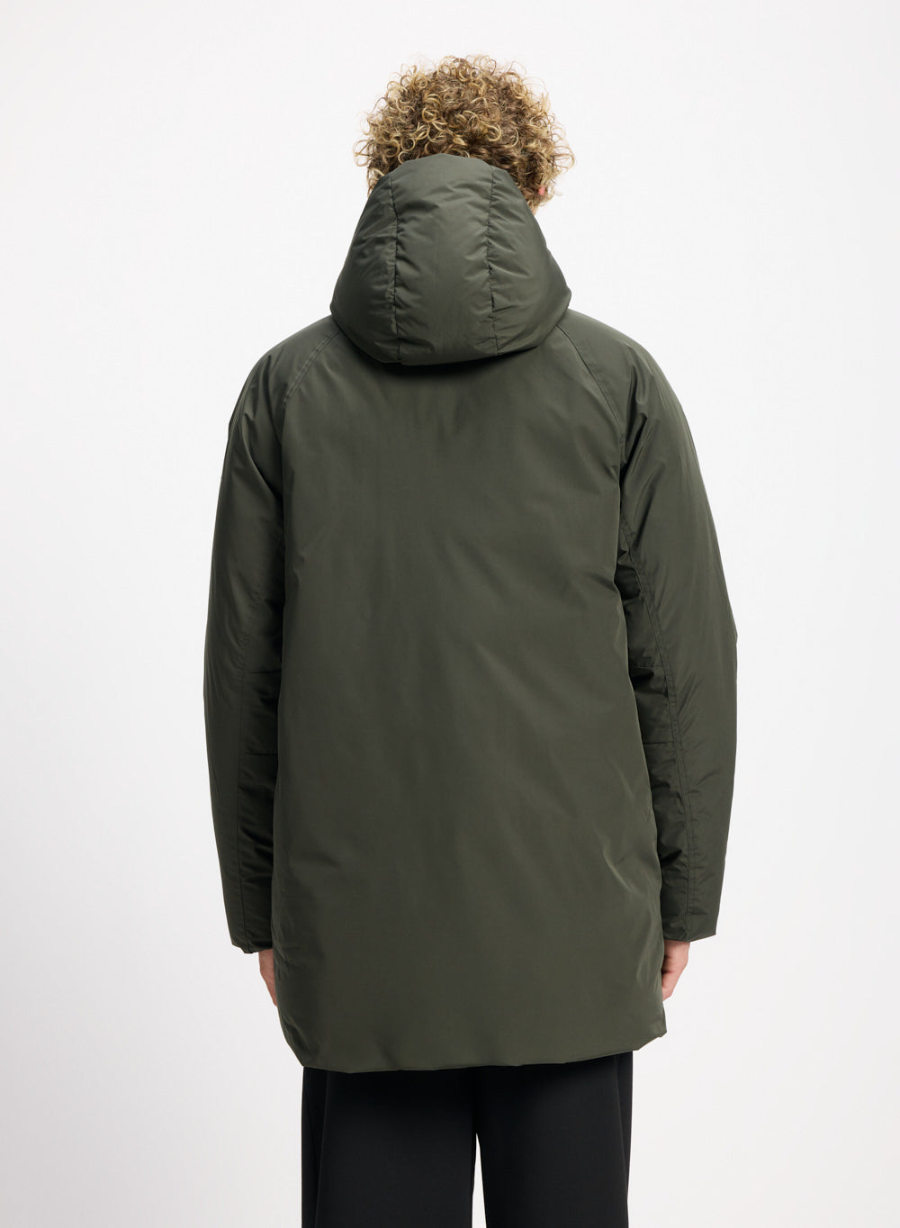 pyrenex-spark-parka-capuche-homme-duvet-naturel-khaki image 4
