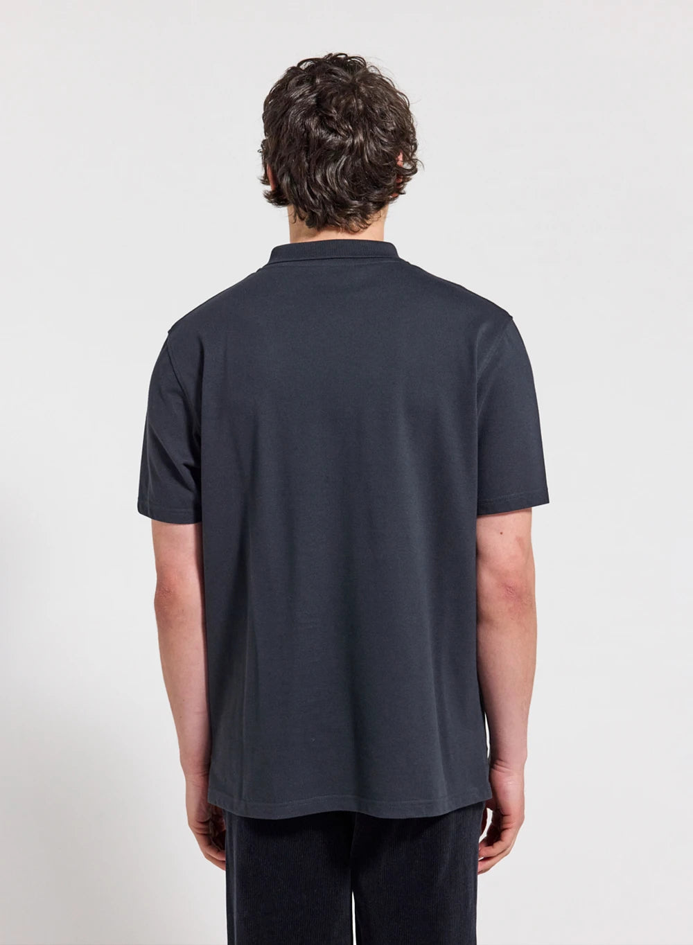 pyrenex-cobalt-polo-homme-coton-biologique-bleu-marine image 2