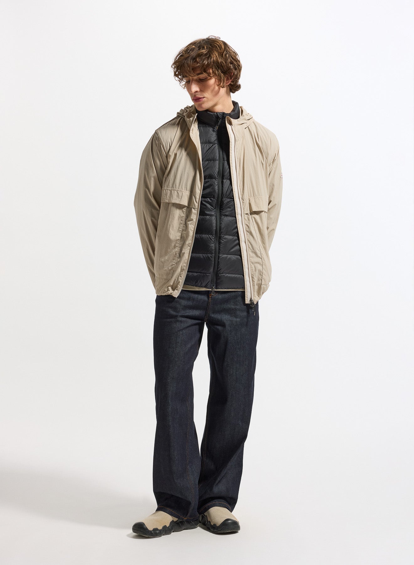 pyrenex-soulere-coupe-vent-unisexe-capuche-beige-2 image 3