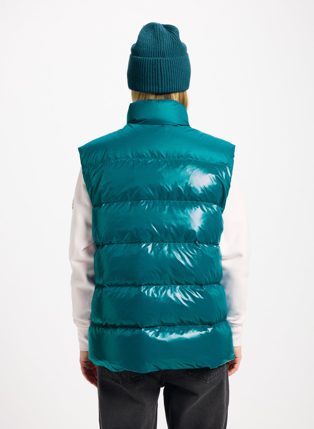 pyrenex-john-gilet-doudoune-sans-manche-unisexe-bleu-turquoise image 6