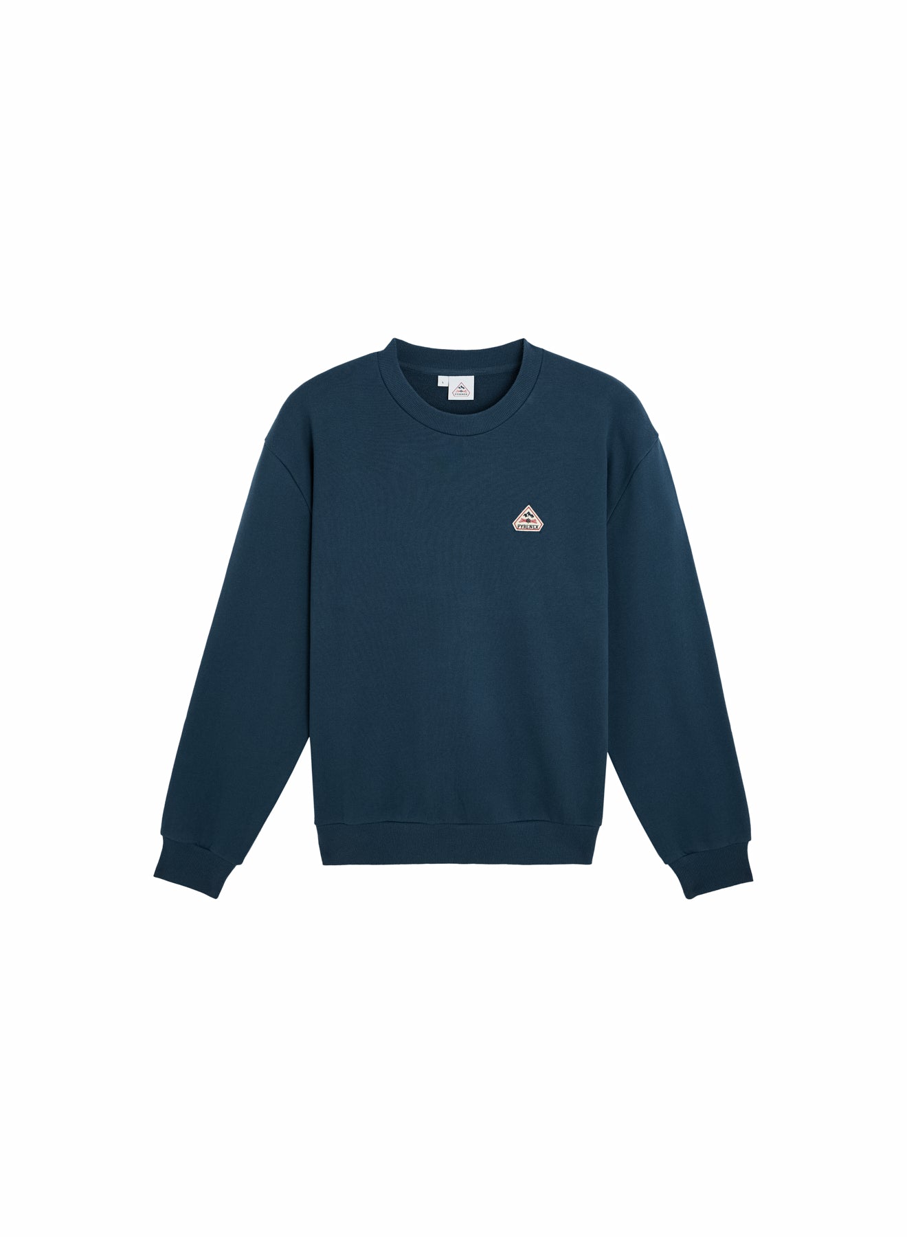 pyrenex-phase-sweat-coton-bio-unisexe-bleu-azur image 5