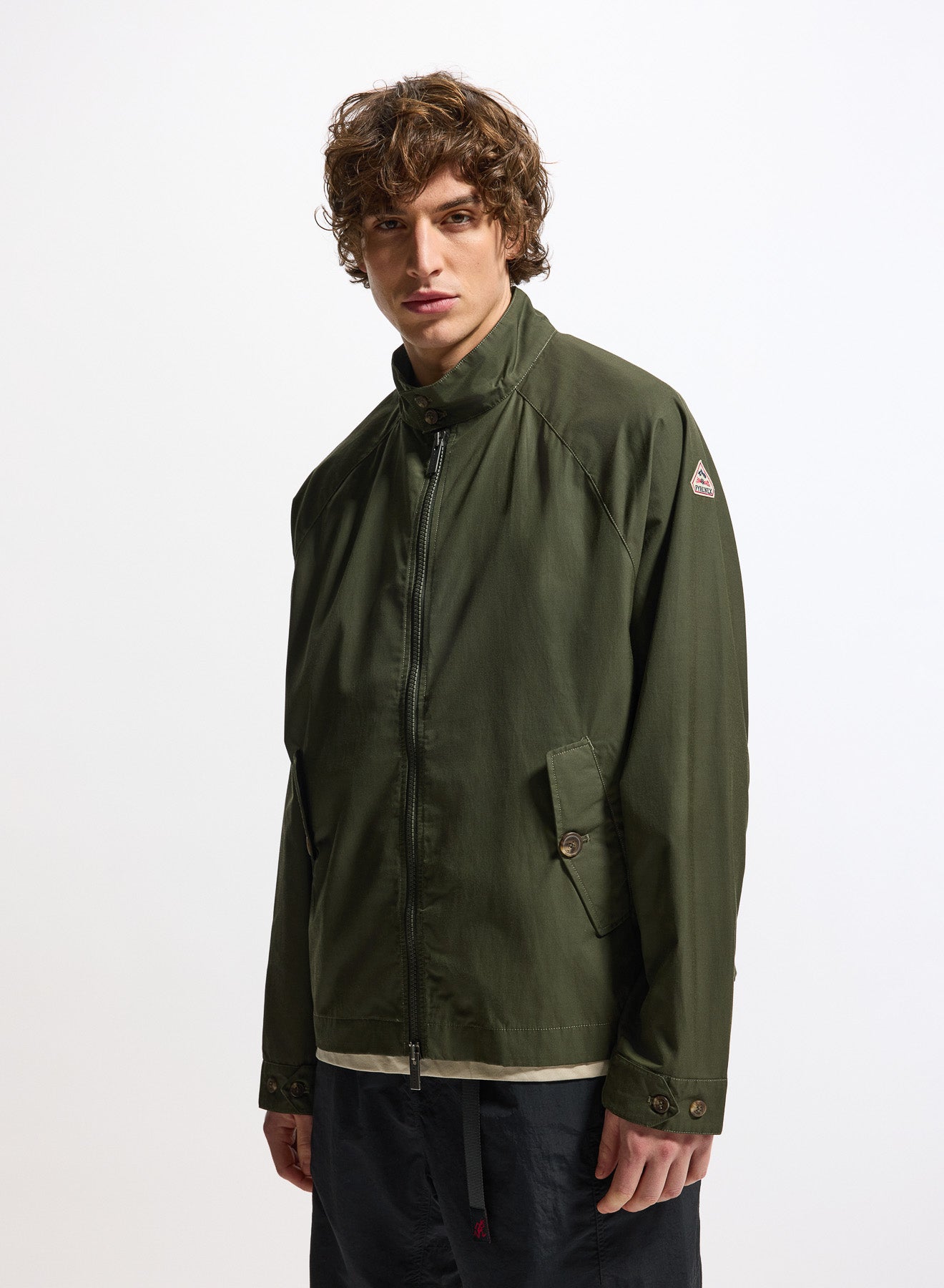 pyrenex-league-veste-mi-saison-homme-vert-kaki image 5