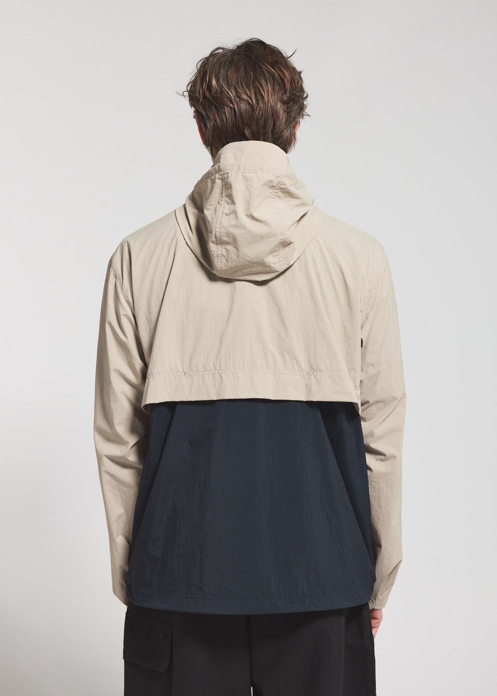 pyrenex-soulere-coupe-vent-unisexe-capuche-beige image 8