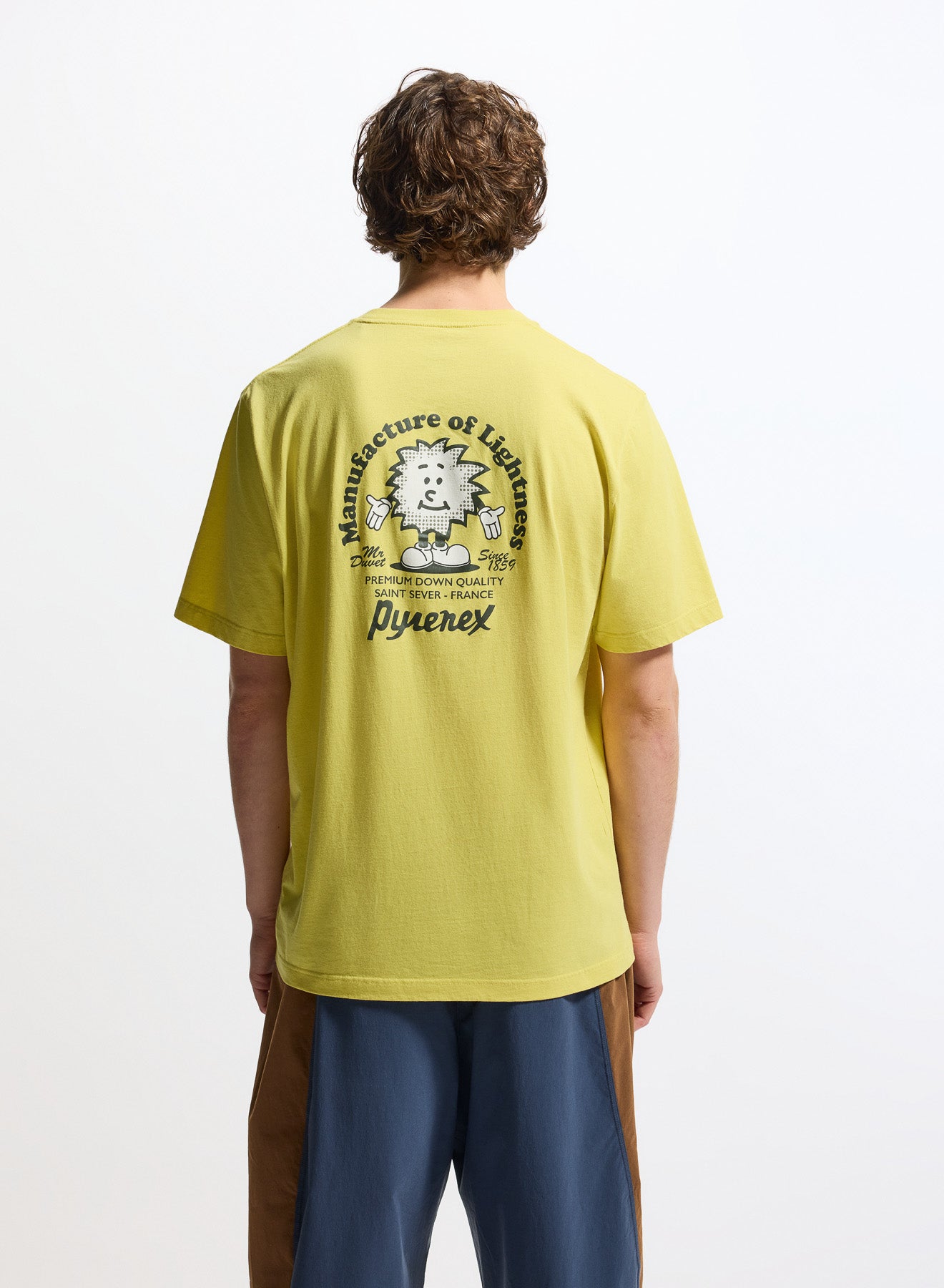 pyrenex-mfg-tee-t-shirt-unisexe-en-coton-biologique-jaune image 6