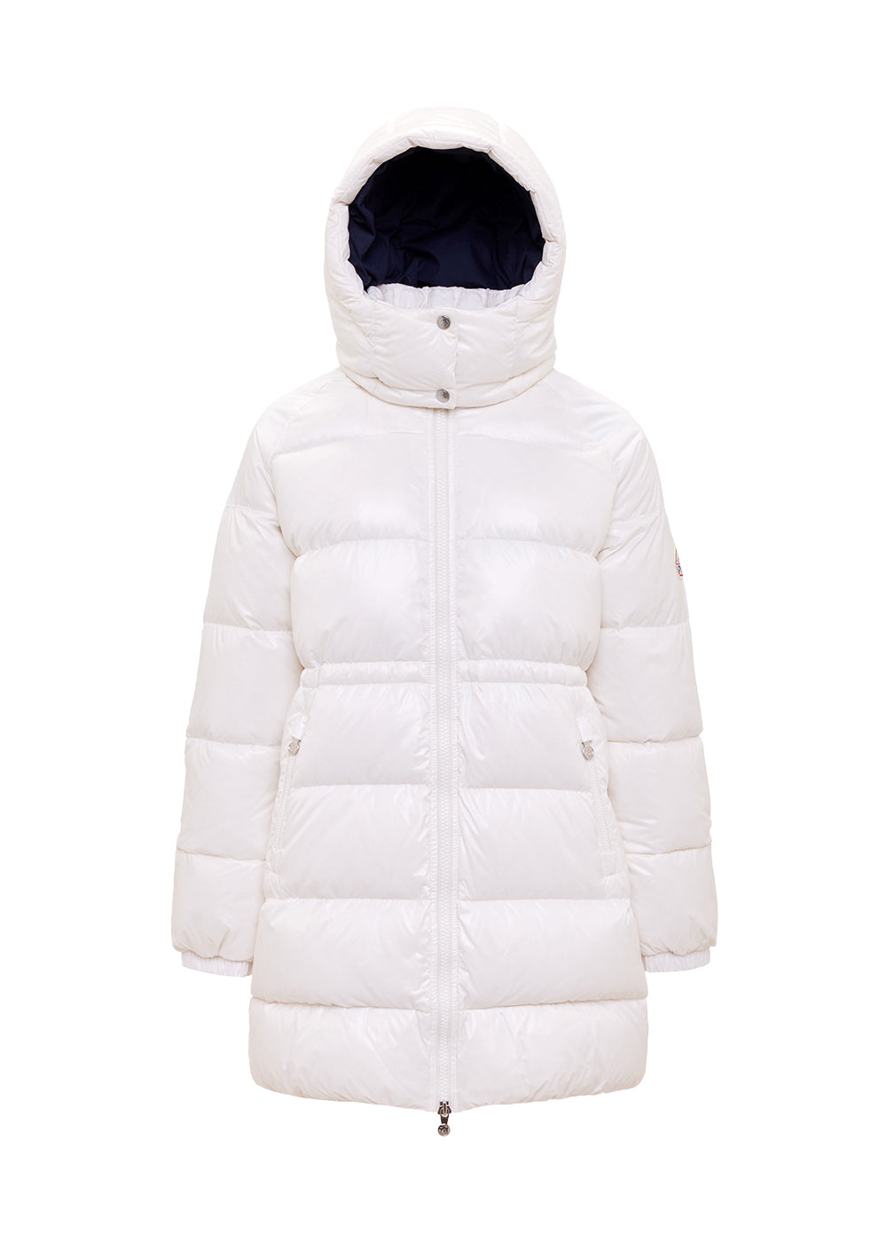 pyrenex-doudoune-fusion-femme-milk-capuche-brillante image 6