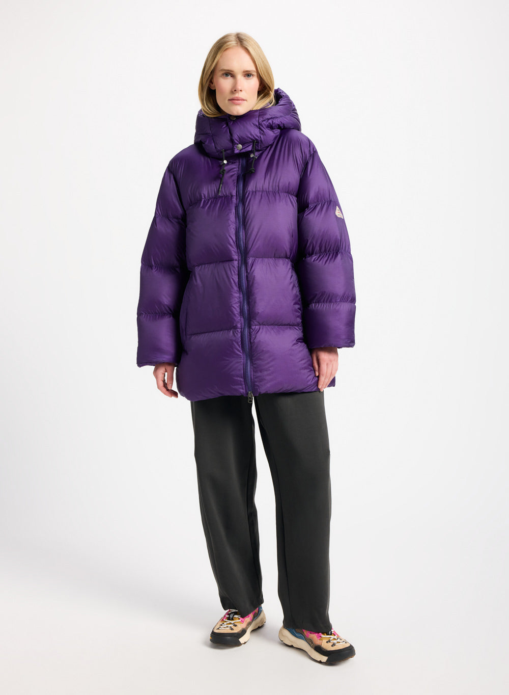 doudoune-pyrenex-shift-hooded-ripstop-violette image 3