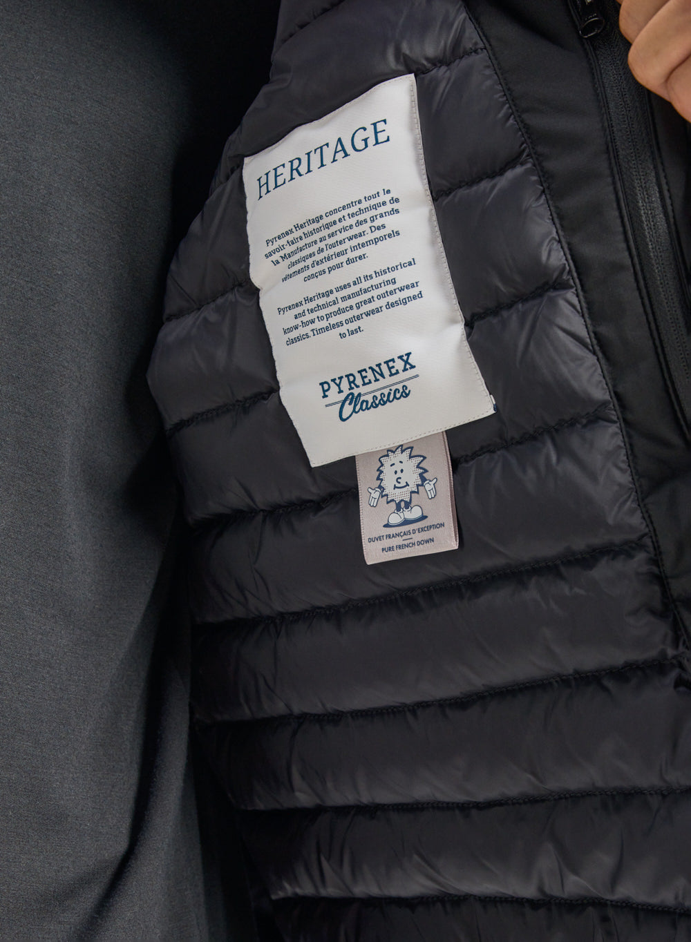blouson-en-duvet-homme-pyrenex-spectre-noir image 5