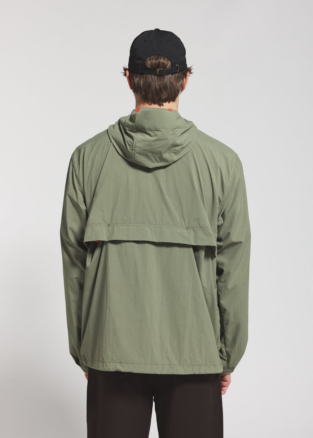 pyrenex-soulere-coupe-vent-unisexe-capuche-khaki image 7