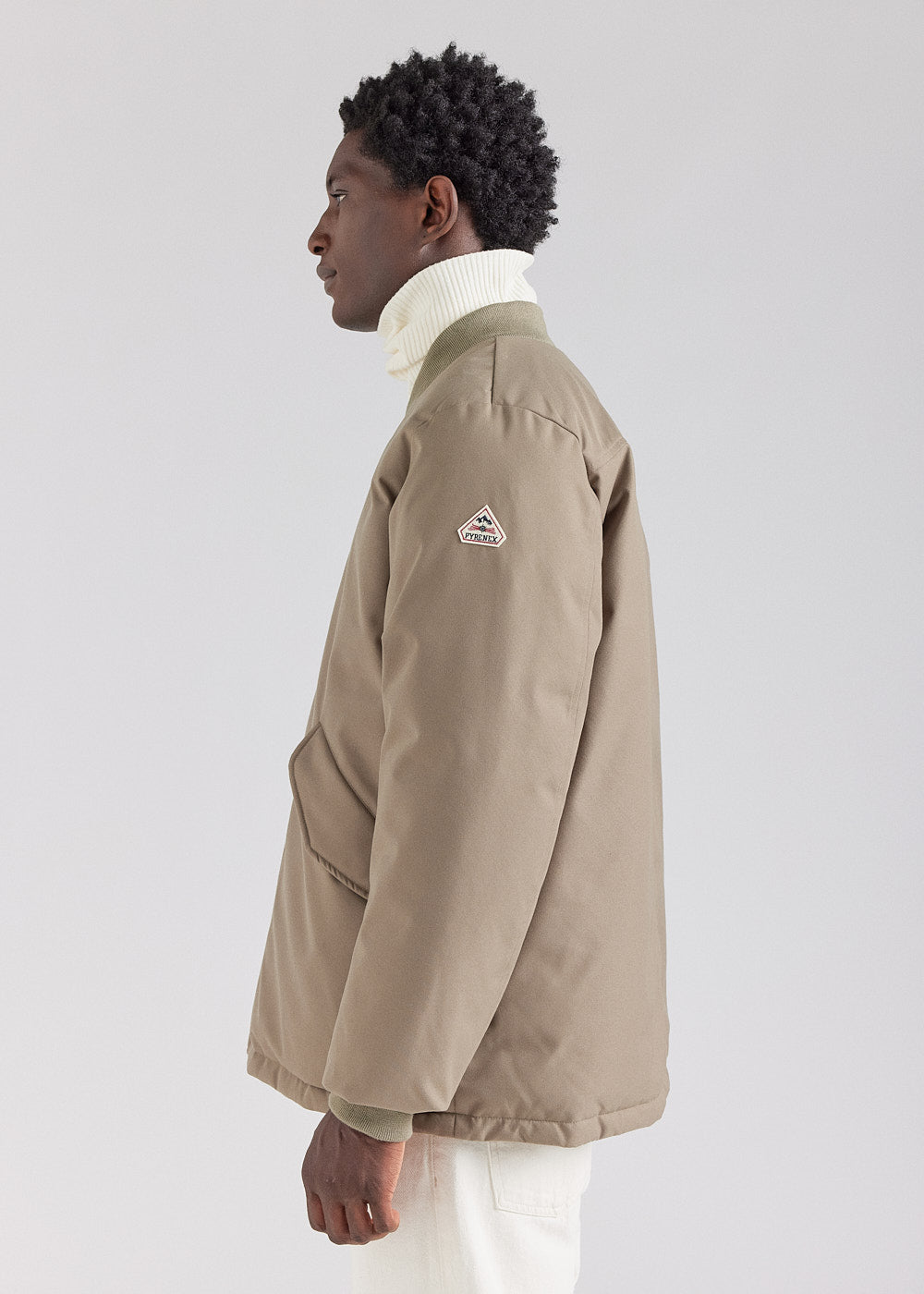 pyrenex-soulom-blouson-en-duvet-beige image 3
