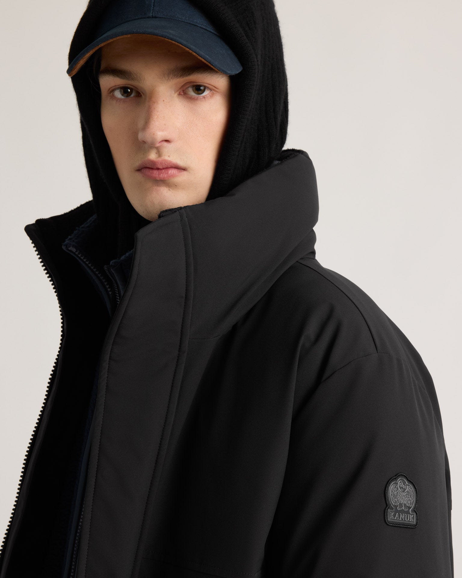 kanuk-patrouilleur-parka-col-montant-homme-capuche-amovible image 5