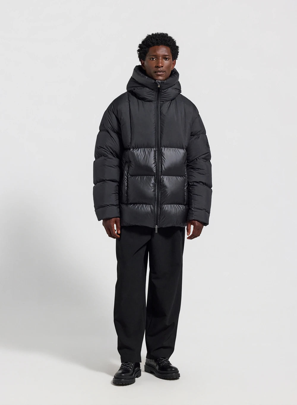 pyrenex-eneko-doudoune-homme-noire-capuche image 2