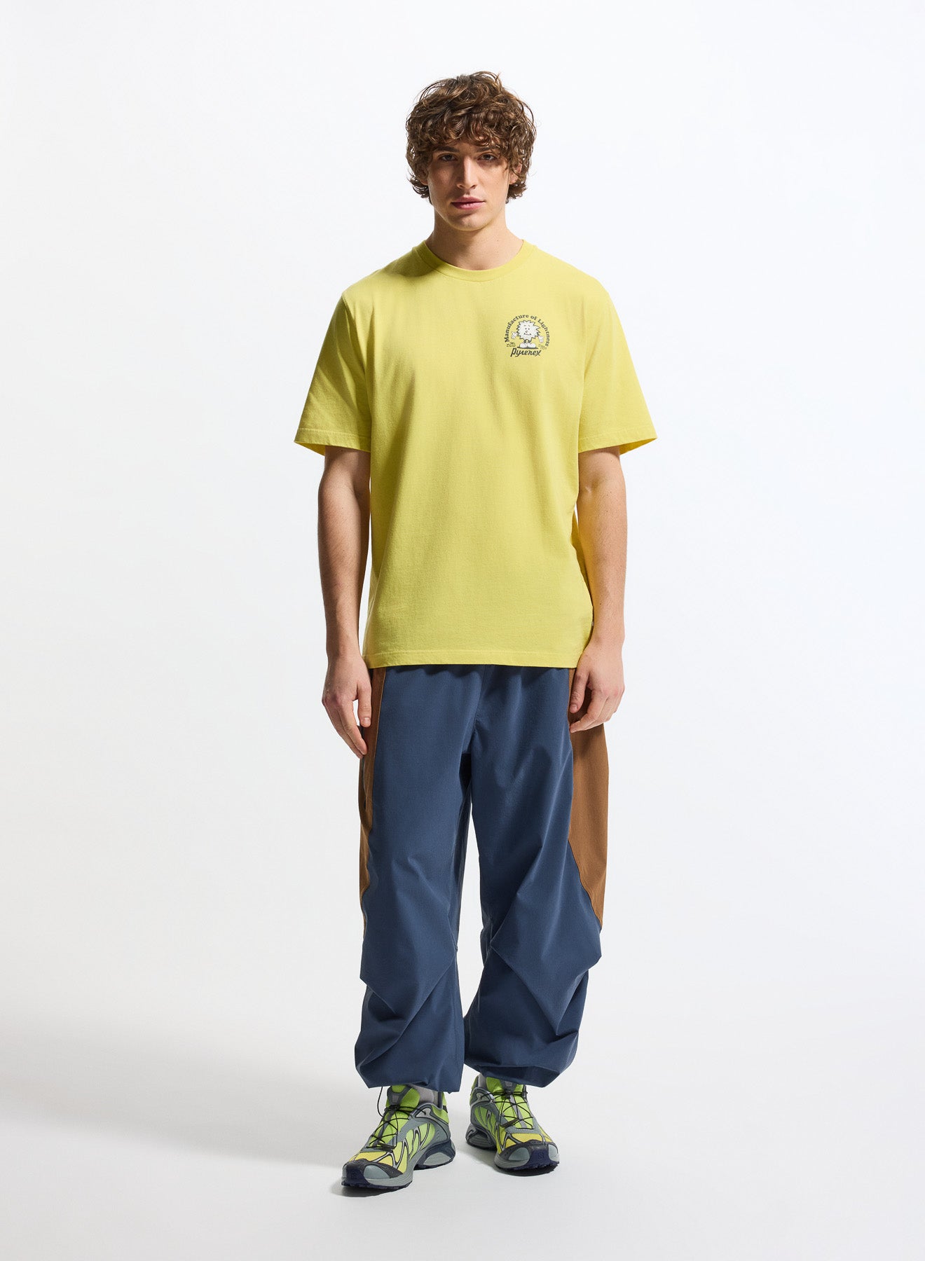 pyrenex-mfg-tee-t-shirt-unisexe-en-coton-biologique-jaune image 4