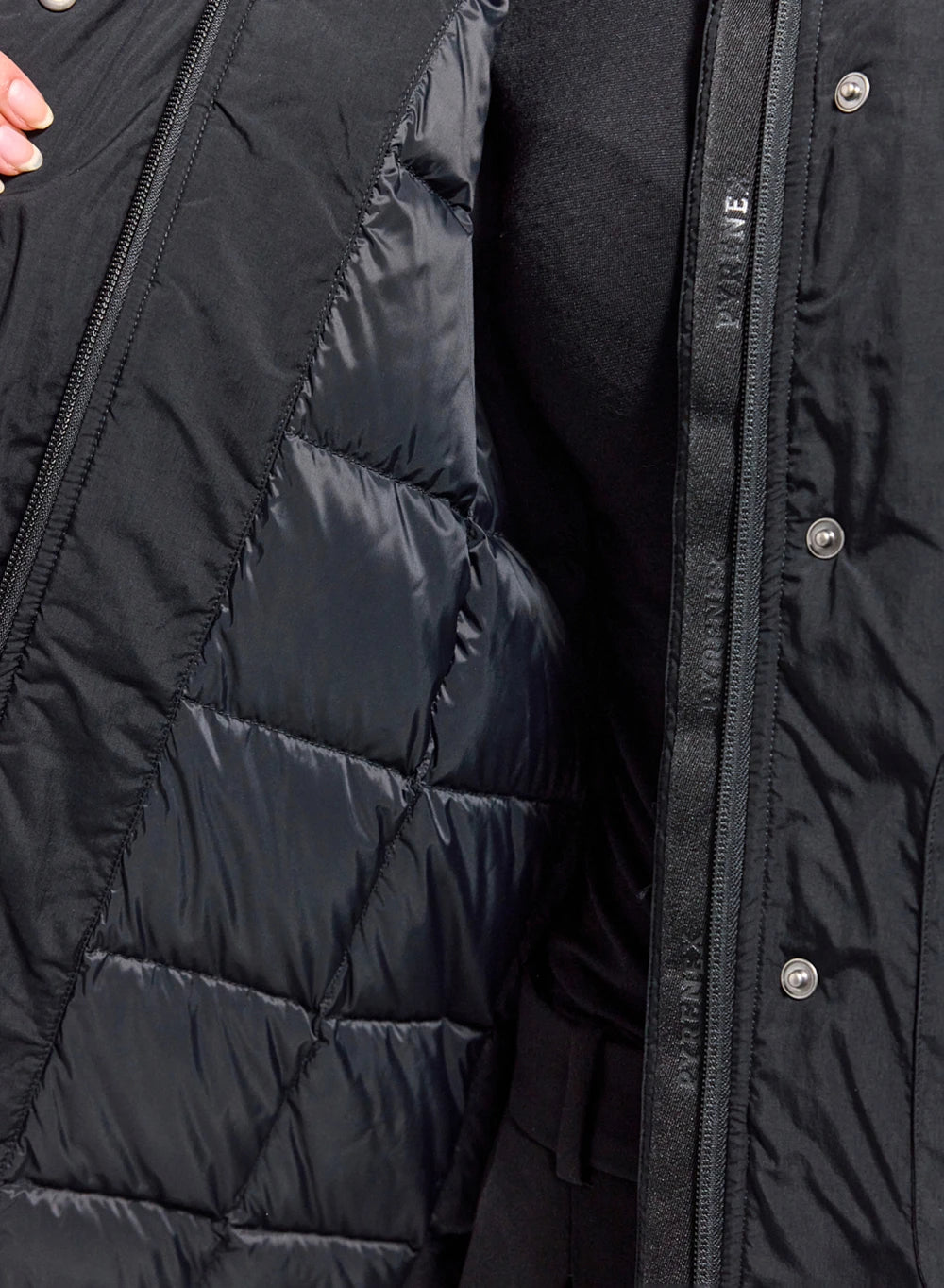 pyrenex-ritzy-doudoune-l-g-re-femme-bomber-noire image 5