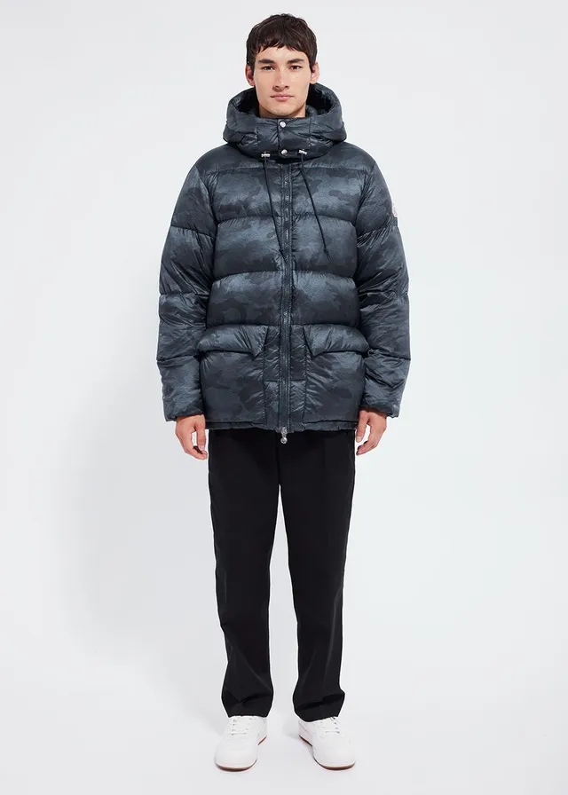 pyrenex-evolve-doudoune-homme-camo-blue-print-capuche image 1