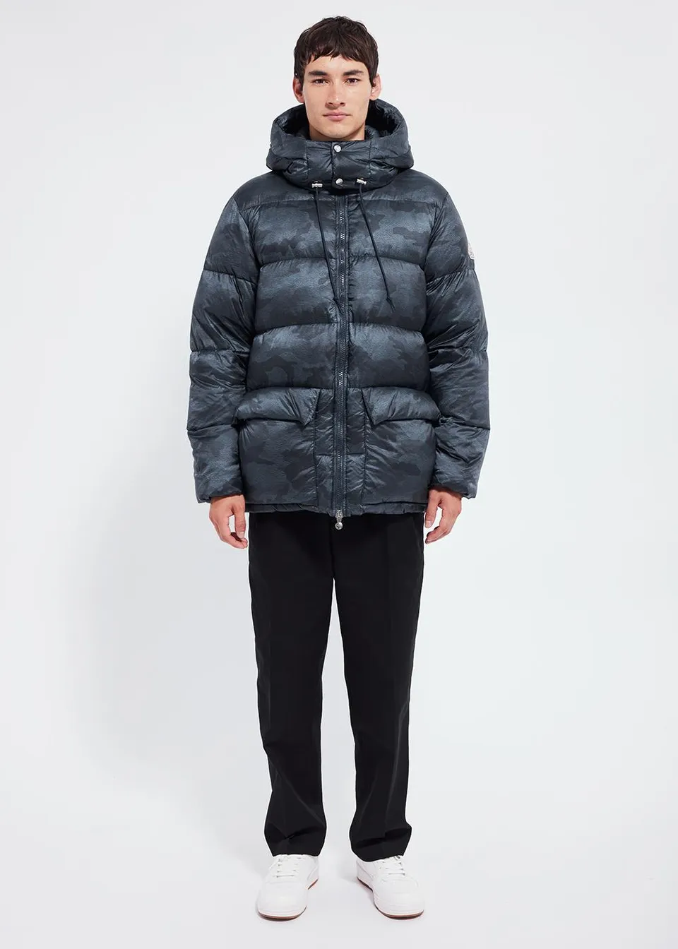 pyrenex-evolve-doudoune-homme-camo-blue-print-capuche image 1
